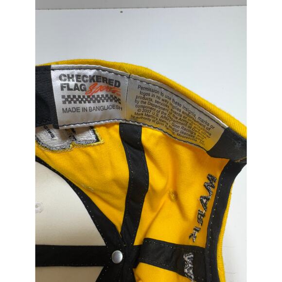 Army Strong NASCAR Mark Martin 01 Baseball Hat Cap Adjustable Unisex - Picture 7 of 7